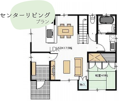 LIVING STAIRS リビング階段