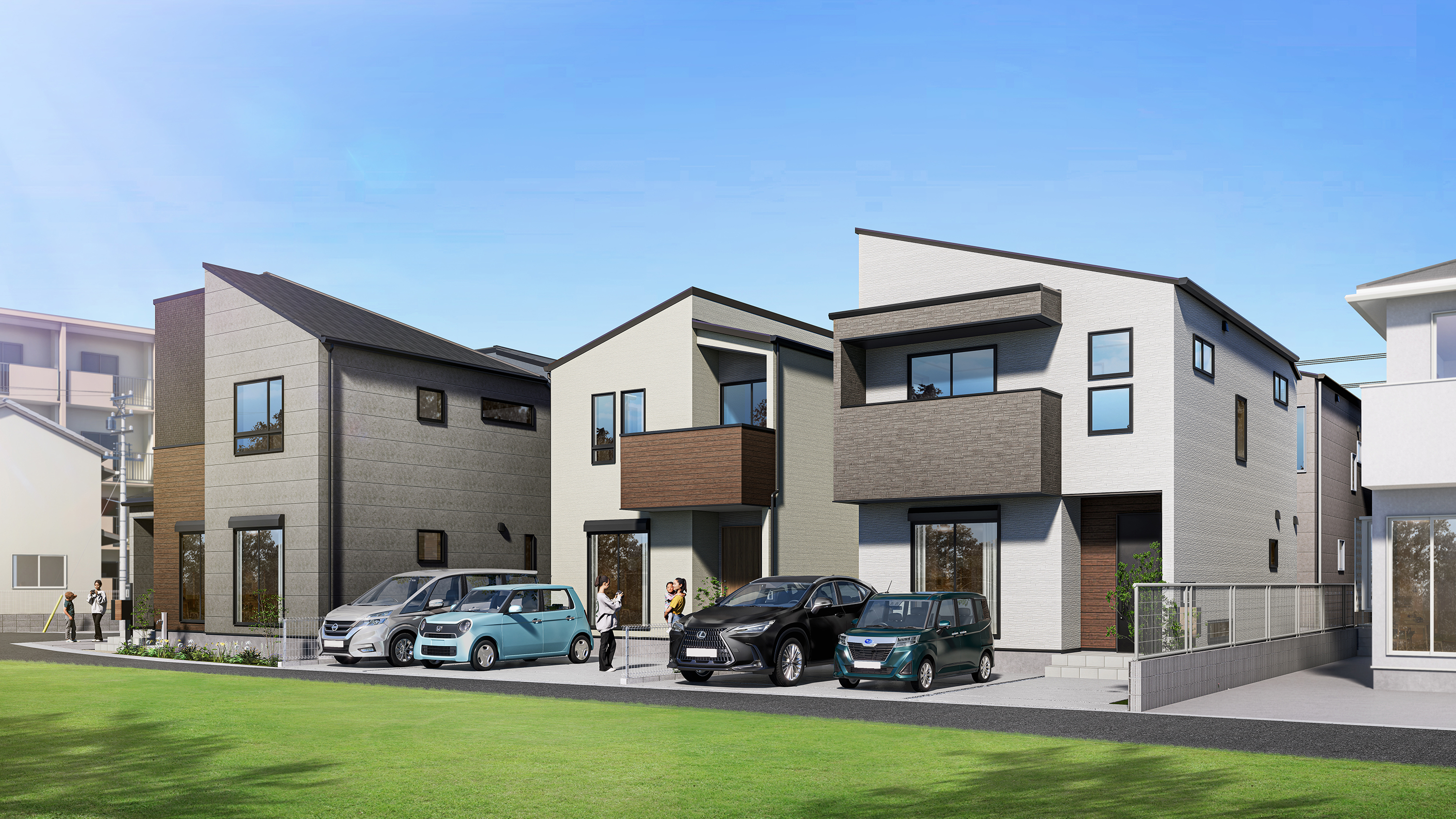 街並みイメージ（昼）