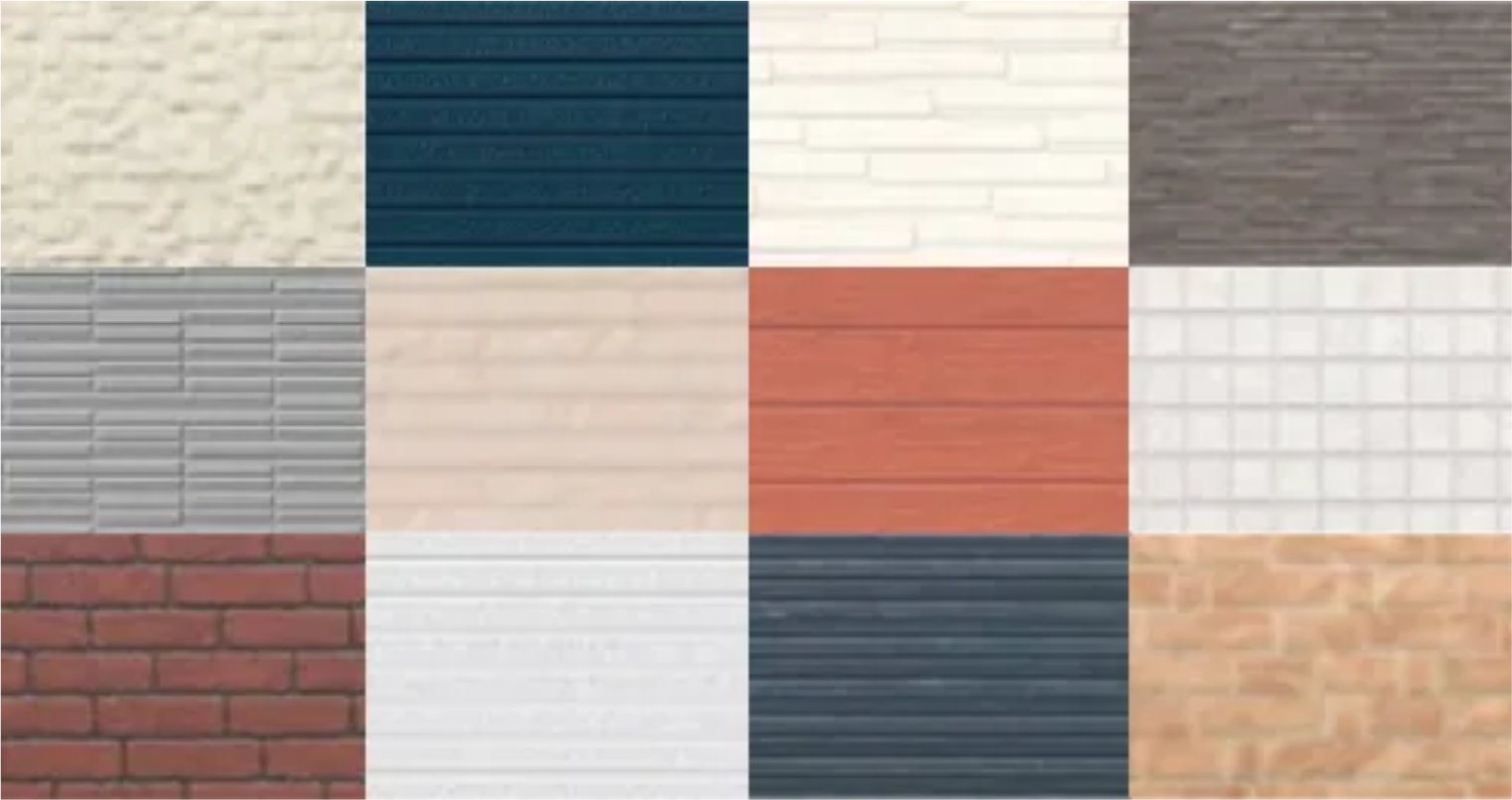 外壁カラーバリエーション