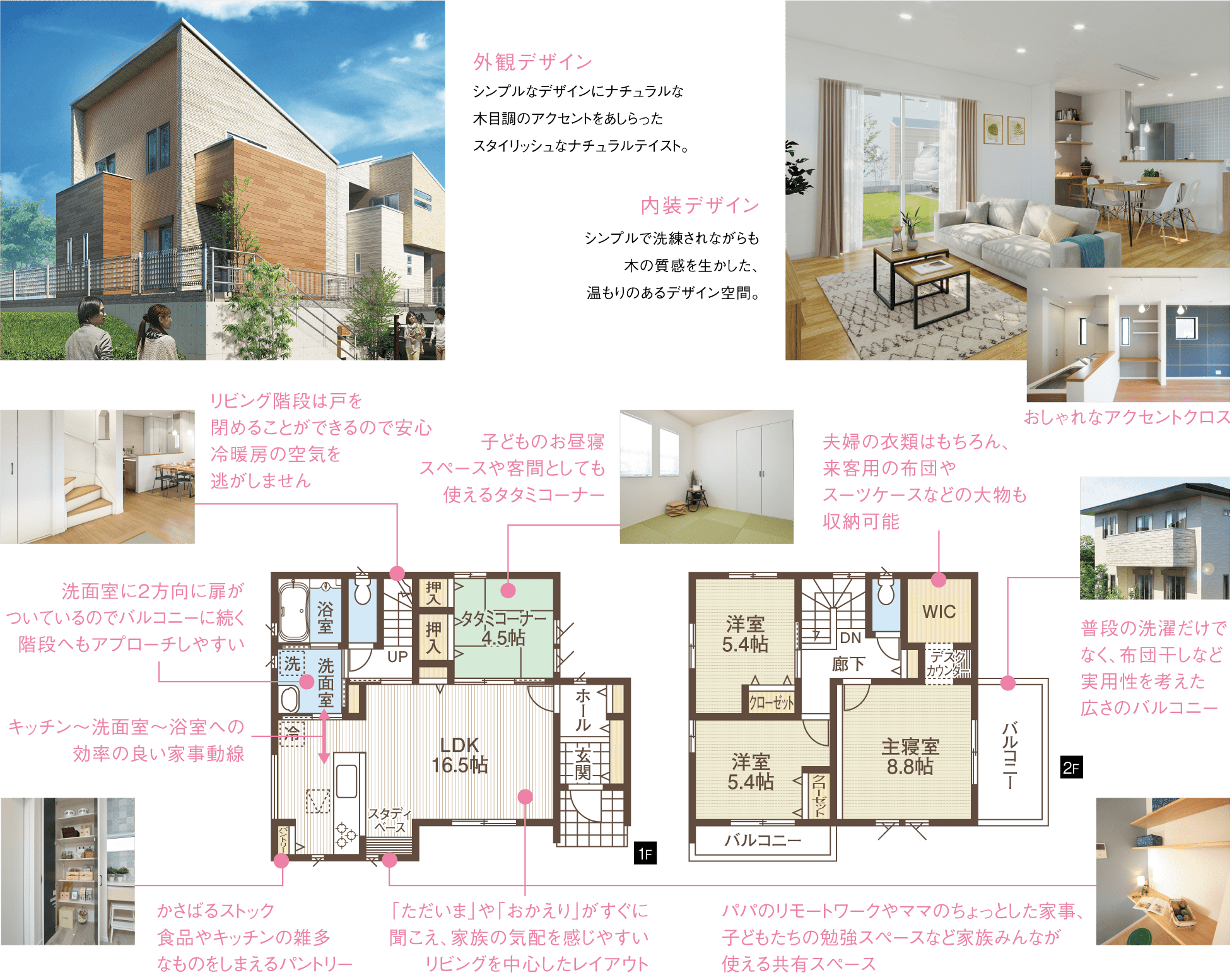 家族が「つながる」住戸プラン-PC